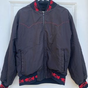 MARLBORO STYLE BOMBER JACKET SIZE LARGE